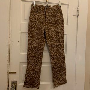 Lucky Brand High rise Bridgette cheetah